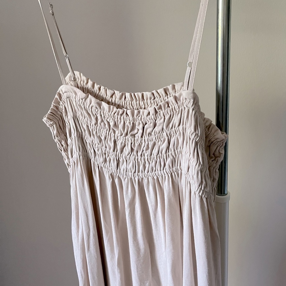 ARDENE A.C.W. Shirred Empire Waist Maxi Dress